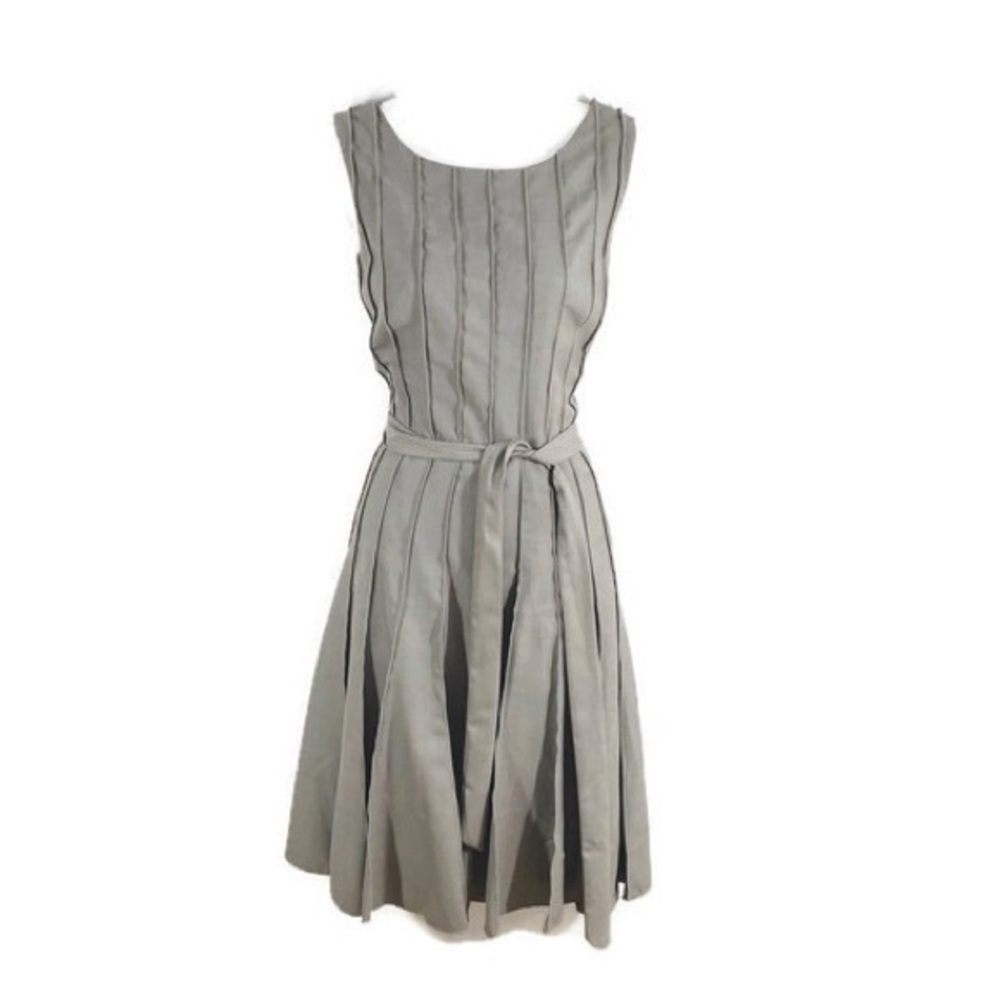 Calvin Klein Gray Sleeveless Dress